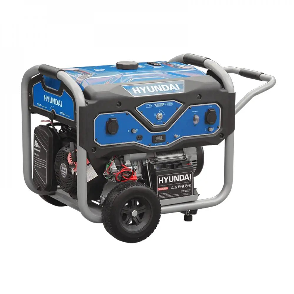 HYUNDAI 5500 Watt AVR BENZIN-GENERATOR BG55053 seite