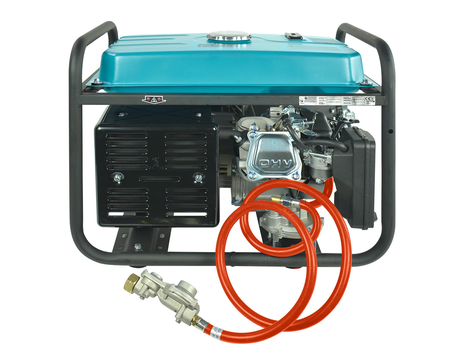 DualFuel Stromerzeuger AVR 3000 Watt Könner & Söhnen KS 3000G