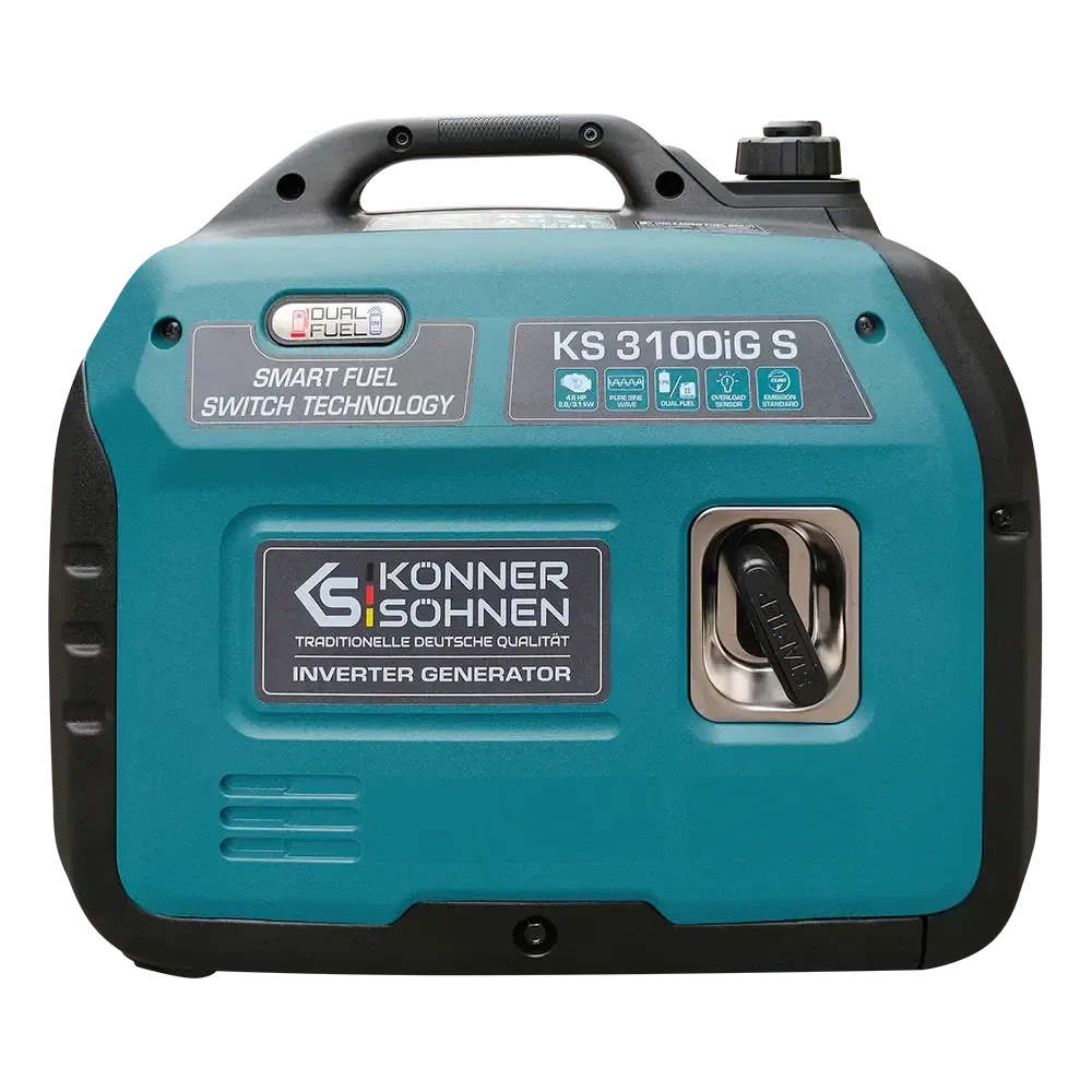 Inverter Stromerzeuger DualFuel 3100 Watt KS 3100iG S Könner & Söhnen