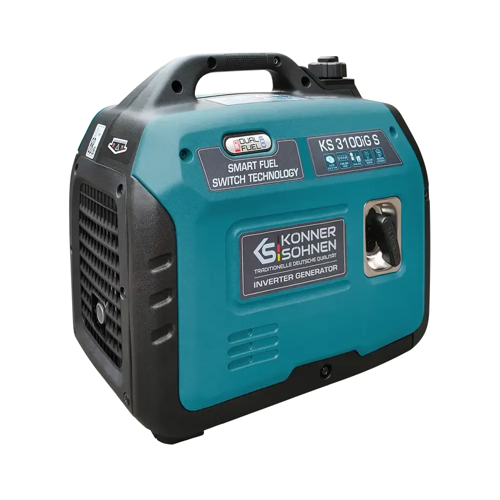 Inverter Stromerzeuger DualFuel 3100 Watt KS 3100iG S Könner & Söhnen
