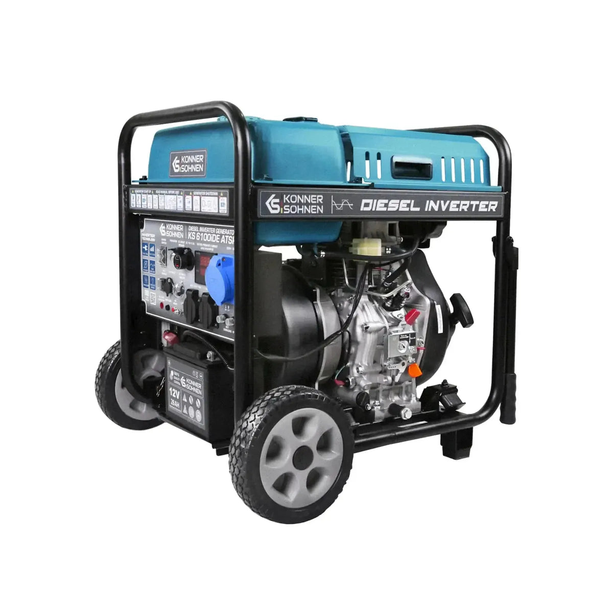 Diesel Inverter Generator KS 6100iDE ATSR – Leistungsstark und zuverlässig Könner & Söhnen