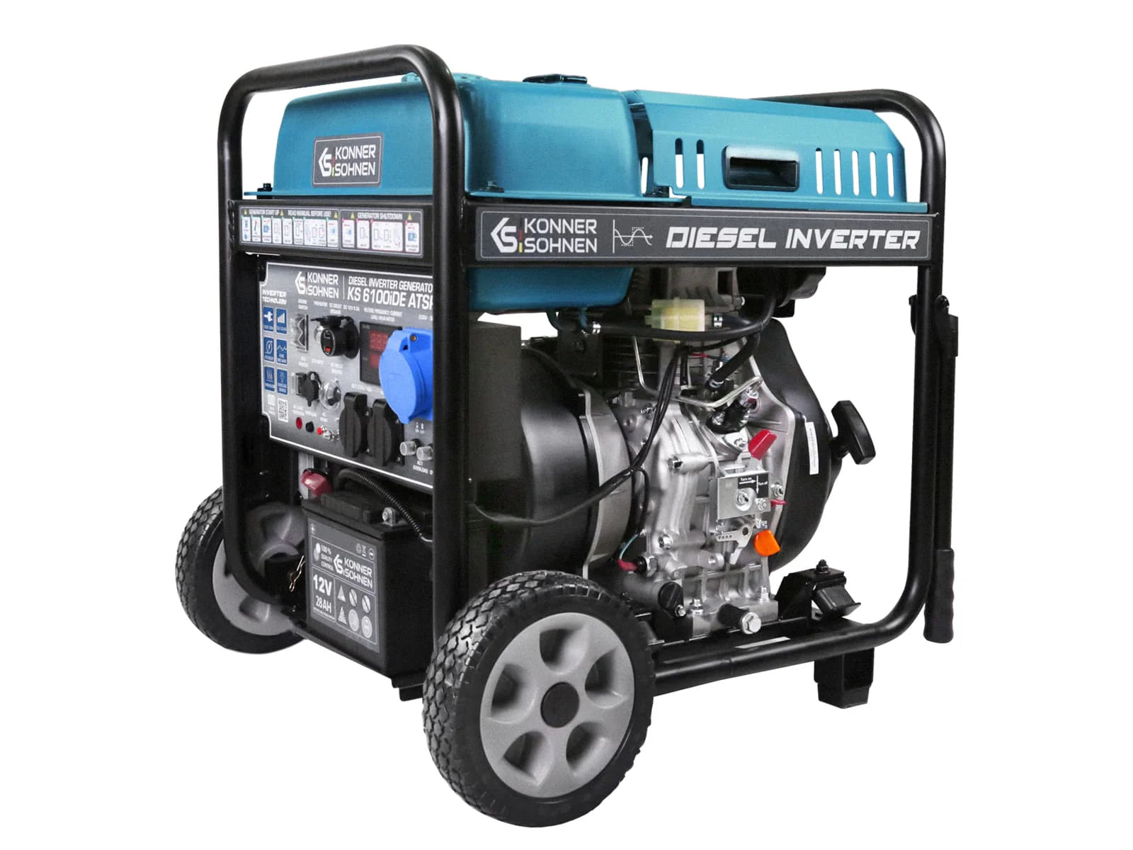 Diesel Inverter Generator KS 6100iDE ATSR – Leistungsstark und zuverlässig