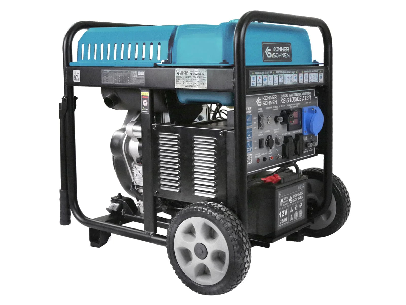 Diesel Inverter Generator KS 6100iDE ATSR – Leistungsstark und zuverlässig