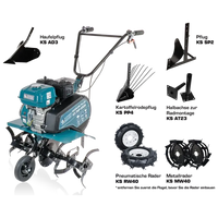 Benzin-Bodenhacke KS 7HP-850A Könner & Söhnen