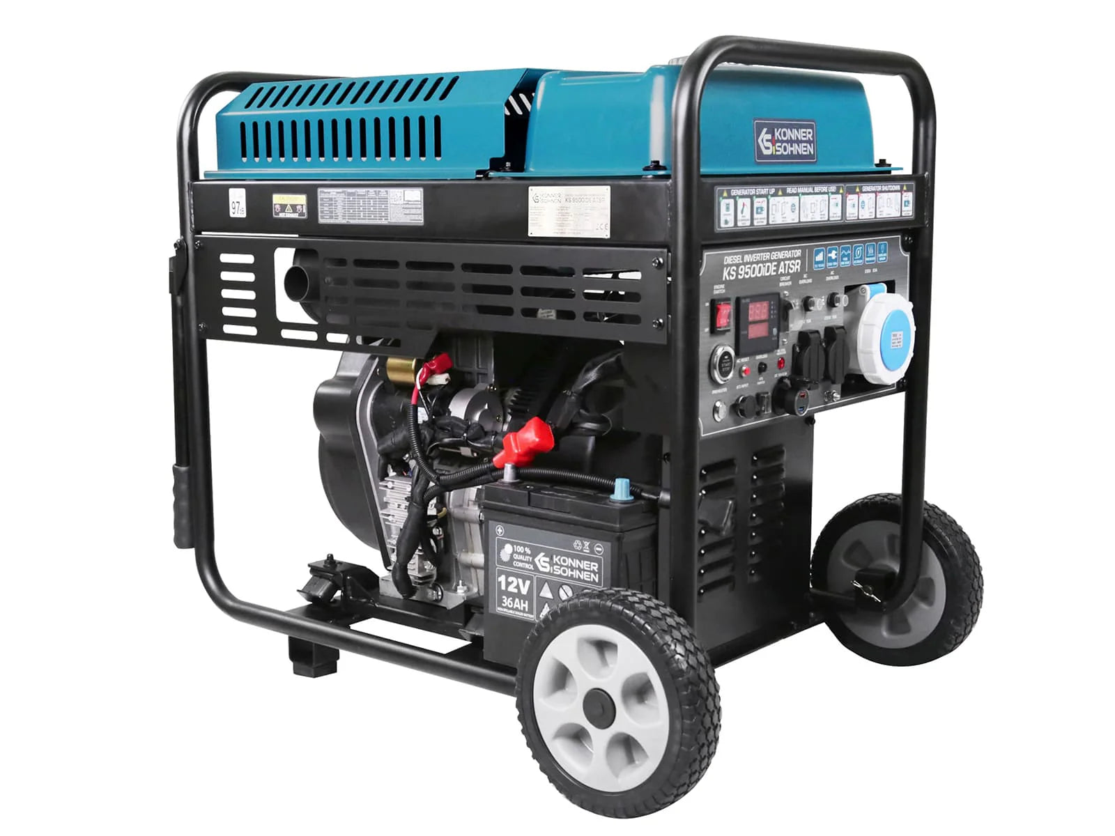 Diesel Inverter Generator KS 9500iDE ATSR – Leistungsstark und zuverlässig