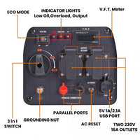 2300 Watt Benzin Inverter Stromerzeuger maXpeedingrods MXR 2300 maXpeedingrods