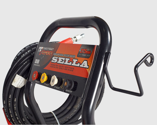 Benzin Hochdruckreiniger 275 Bar Genergy Sella - 900 L/H - Seilzug-Start