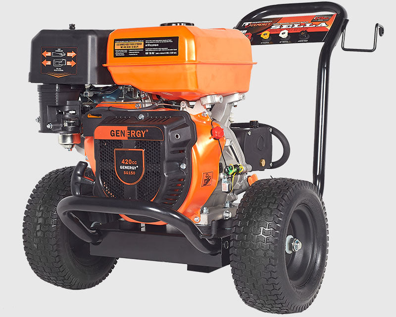 Benzin Hochdruckreiniger 275 Bar Genergy Sella - 900 L/H - Seilzug-Start
