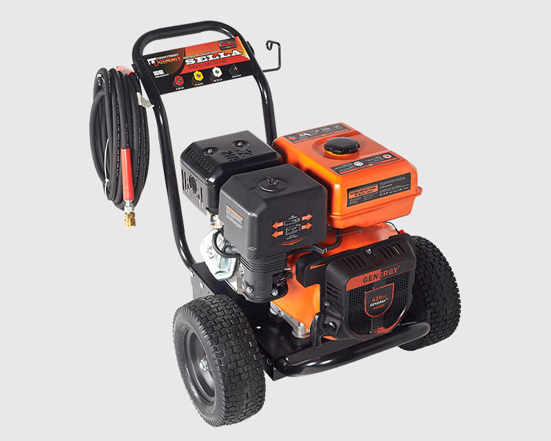 Benzin Hochdruckreiniger 275 Bar Genergy Sella - 900 L/H - Seilzug-Start