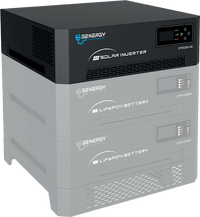 Solarset Inselanlage 4000 Watt / 10240Wh Speicher GENERGY Inselanlage SIRIUS-C mit 7,5kW Backup Stromerzeuger Genergy