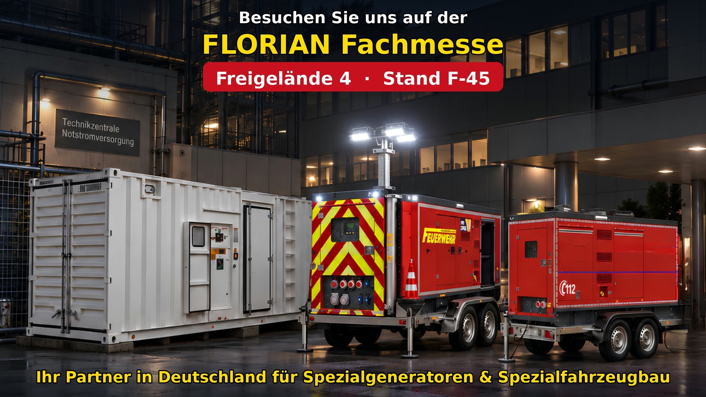 Kipor.org auf der FLORIAN Fachmesse 2026 – Freigelände 4, Stand F-45
